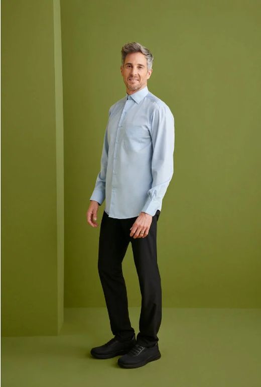 Camisa Cuello Italiano Hombre colores