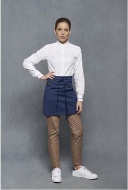 Camisa Cuello Mao Mujer blanco