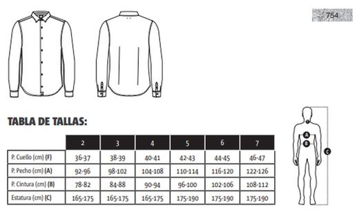 Camisa Estampada Cuello Mao Hombre