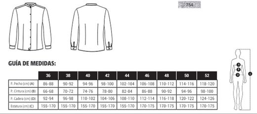 Camisa Estampada Cuello Mao Mujer