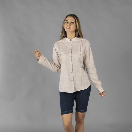 Camisa Guayabera mujer colores