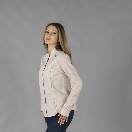 Camisa Guayabera mujer colores