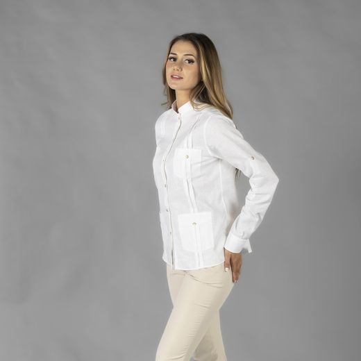 Camisa Guayabera mujer colores