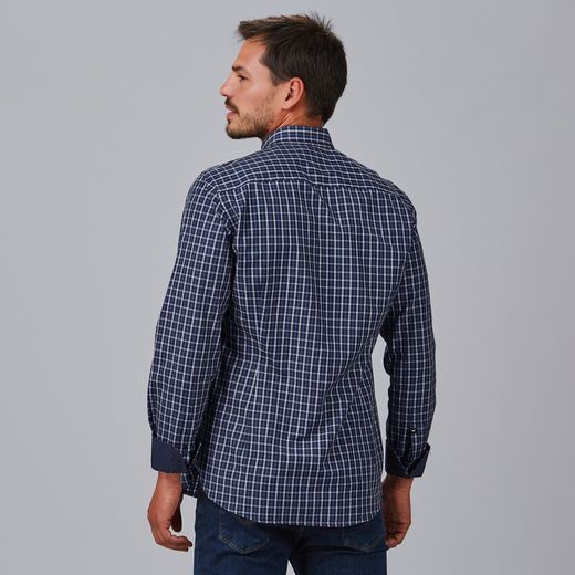 Camisa hombre cuadros Fausto