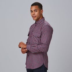 Camisa hombre cuadros Fausto