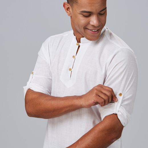 Camisa hombre Dante blanco
