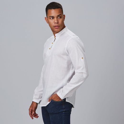 Camisa hombre Dante blanco
