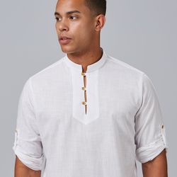 Camisa hombre Dante blanco