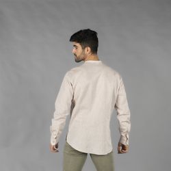 Camisa hombre lino varios colores