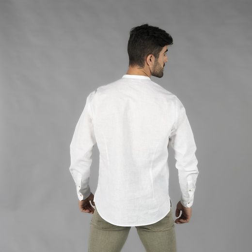 Camisa hombre lino varios colores