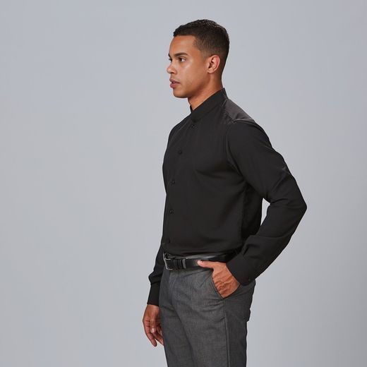 Camisa hombre Matteo negro o blanco