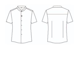 Camisa hombre MC Cmao blanco o negro