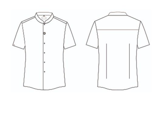 Camisa hombre MC Cmao blanco o negro