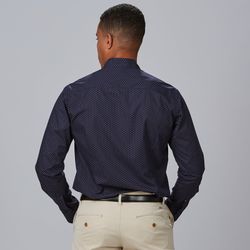 Camisa hombre Oracio marino