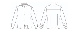 Camisa hombre Oracio marino