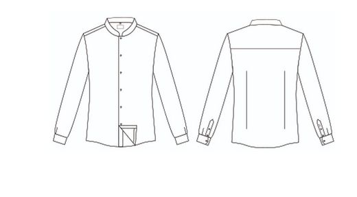 Camisa hombre Oracio marino
