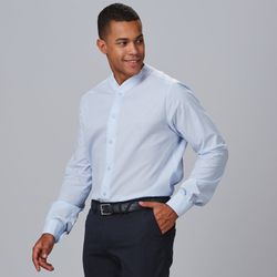 Camisa hombre Riccardo blanco o celeste