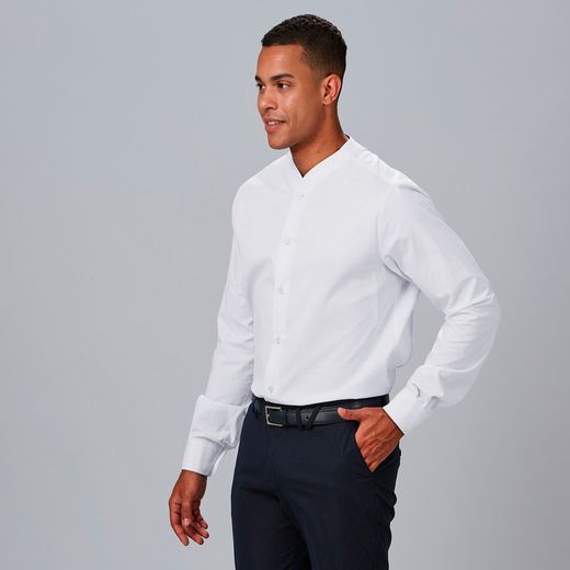 Camisa hombre Riccardo blanco o celeste