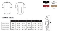 Camisa MC Cuello Mao Hombre colores