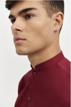 Camisa MC Cuello Mao Hombre colores