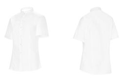 Camisa MC Cuello Mao Mujer colores