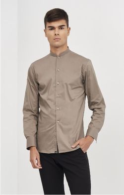 Camisa ML Cuello Mao Hombre colores