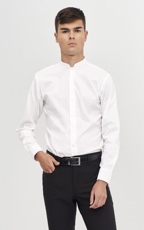 Camisa ML Cuello Mao Hombre colores