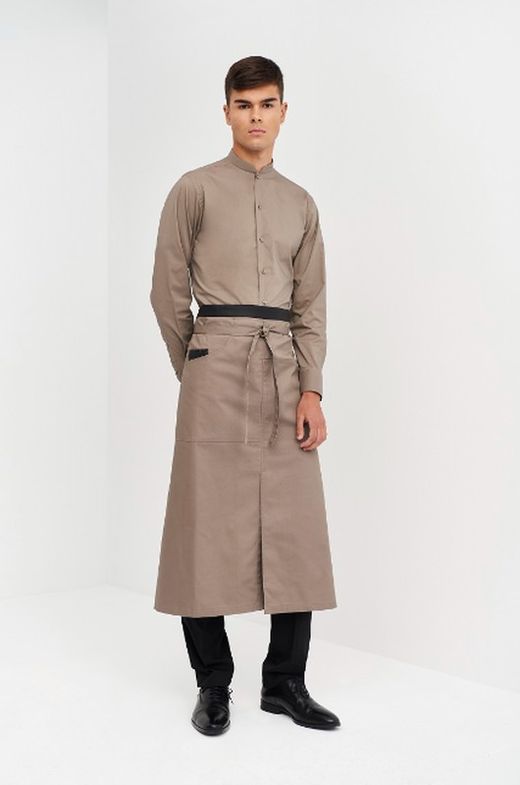 Camisa ML Cuello Mao Hombre colores