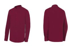 Camisa ML Cuello Mao Hombre colores