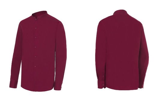 Camisa ML Cuello Mao Hombre colores