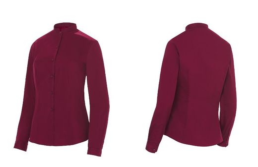 Camisa ML Cuello Mao Mujer colores