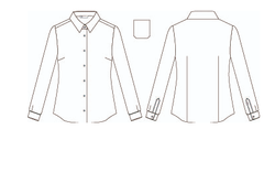 Camisa mujer Bruna colores