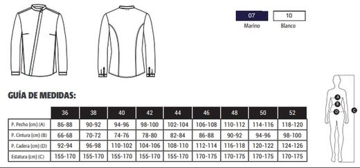 Camisa Mujer cierre inclinado blanco o azul