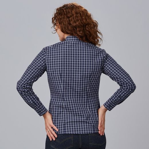 Camisa mujer cuadros Caterina