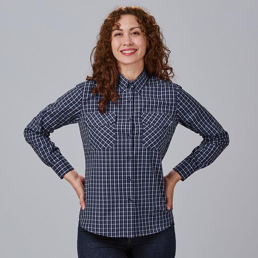 Camisa mujer cuadros Caterina