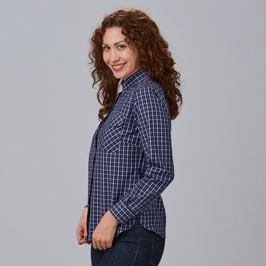 Camisa mujer cuadros Caterina