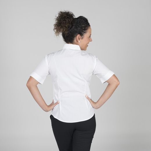 Camisa mujer cuello mao colores