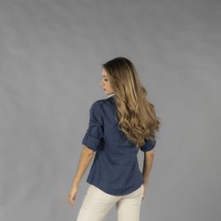 Camisa mujer lino varios colores