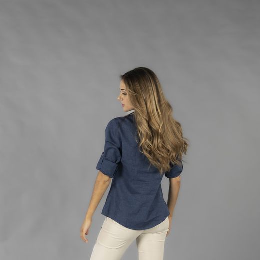 Camisa mujer lino varios colores