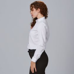 Camisa Mujer Serene Cuello Mao Manga Larga