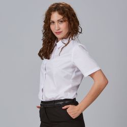 Camisa Mujer Serene Elástica Manga Corta