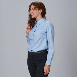 Camisa Mujer Serene Elástica Manga Larga