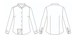 Camisa mujer Teresa marino