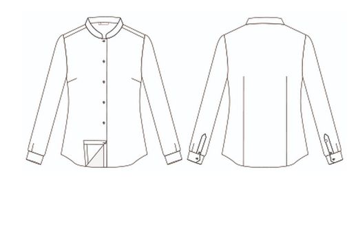 Camisa mujer Teresa marino