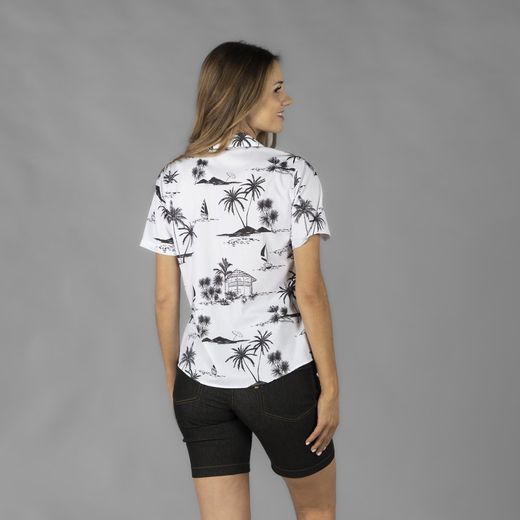 Chemise hawaïenne femme divers imprimés