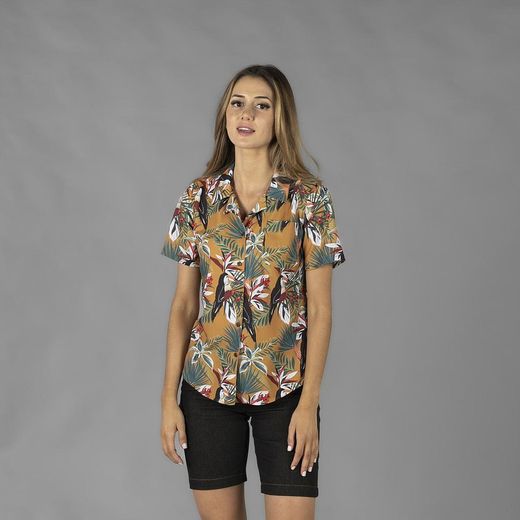 Chemise hawaïenne femme divers imprimés