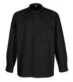 Camisa Negra Manga Larga Hombre