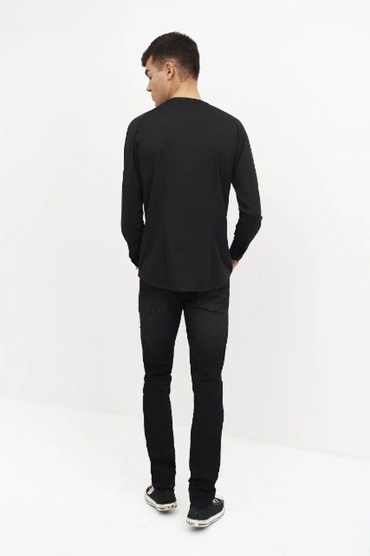 Camisa Punto Hombre negro o blanco