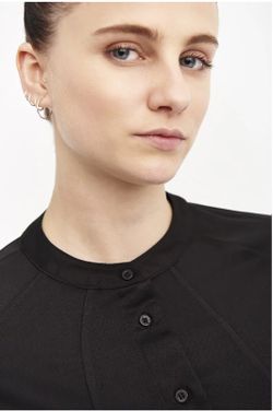 Camisa Punto Mujer negro o blanco