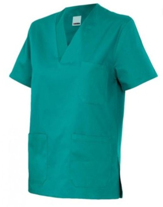 Camisa sanitaria verde o rojo